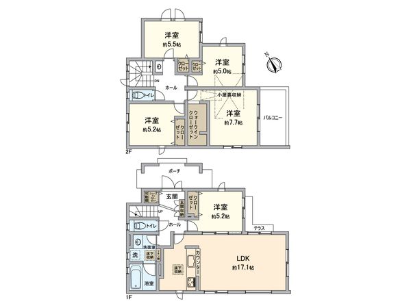東村山市久米川町1丁目 新築戸建 室内 東村山市久米川町1丁目 新築戸建 室内