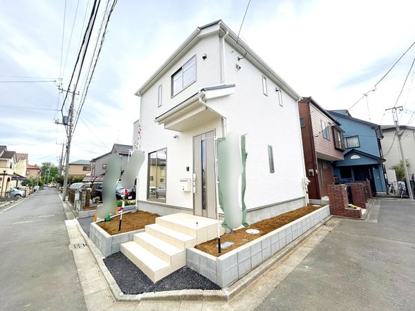 所沢市東狭山ケ丘2丁目 新築戸建 外観 所沢市東狭山ケ丘2丁目 新築戸建 外観