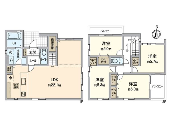間取図(平面図)