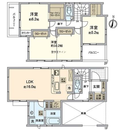 間取図(平面図)