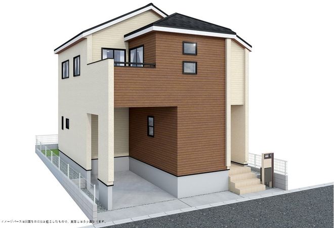 所沢市向陽町 新築戸建 外観 所沢市向陽町 新築戸建 外観