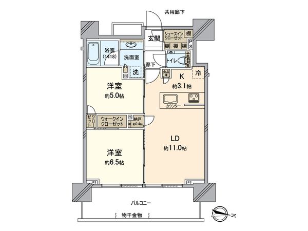 シティタワー所沢クラッシィ 間取図(平面図) シティタワー所沢クラッシィ 間取図(平面図)