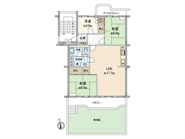 間取図(平面図)