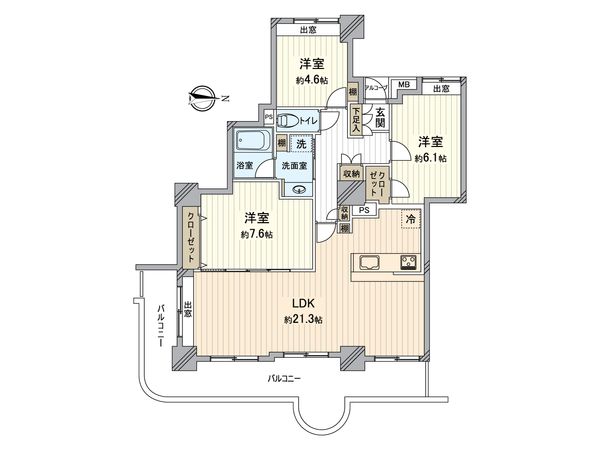 間取図(平面図)