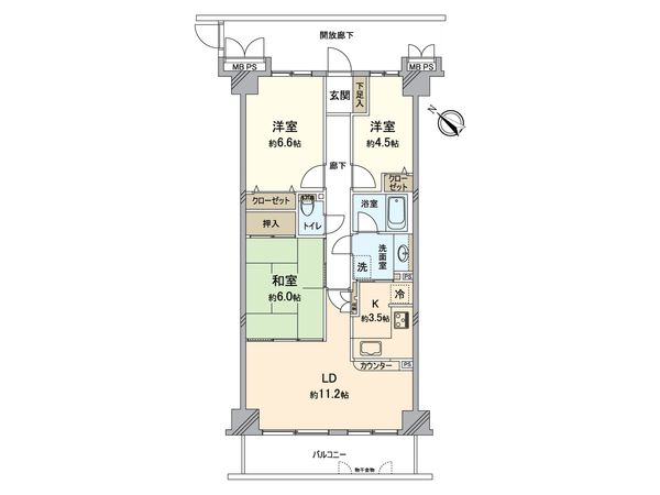 間取図(平面図)