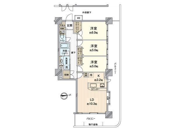 間取図(平面図)