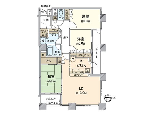 間取図(平面図)
