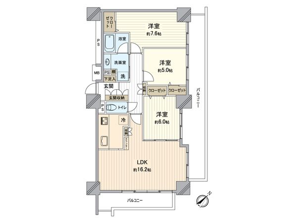 間取図(平面図)