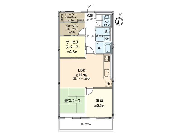 所沢コーポラス G棟 間取図(平面図) 所沢コーポラス G棟 間取図(平面図)