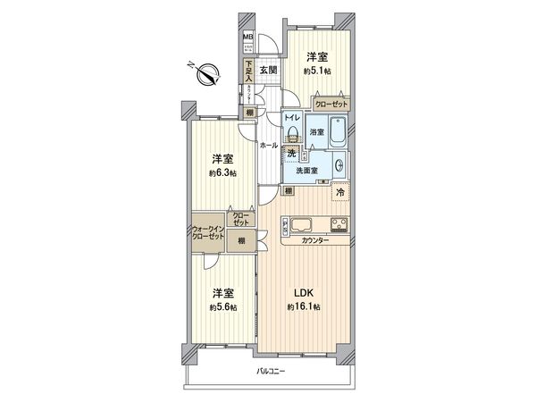 間取図(平面図)