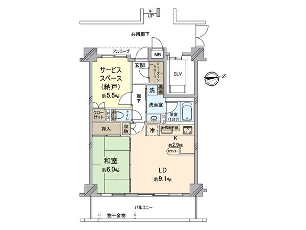 間取図(平面図)