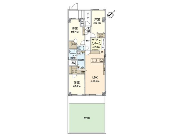 間取図(平面図)