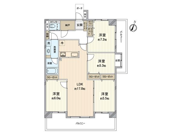 間取図(平面図)
