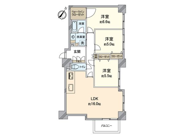 間取図(平面図)