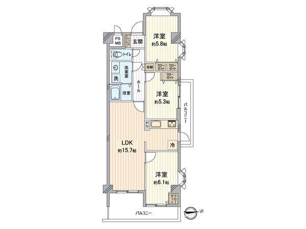 間取図(平面図)