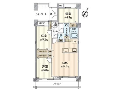 間取図(平面図) 間取図(平面図)