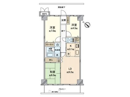 間取図(平面図)