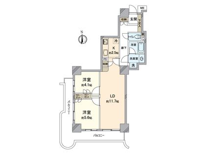 間取図(平面図)