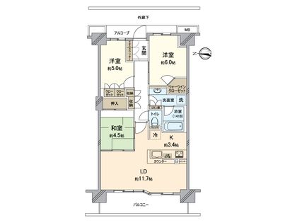 間取図(平面図)