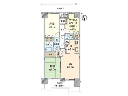 間取図(平面図)