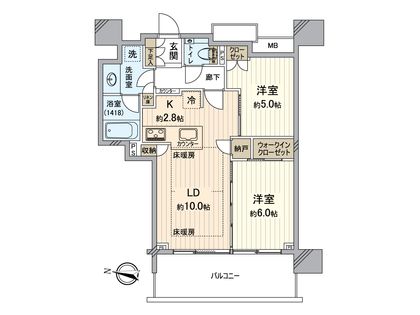 間取図(平面図)