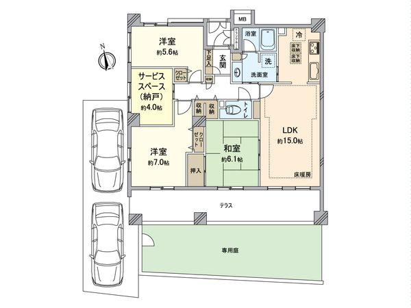 間取図(平面図)