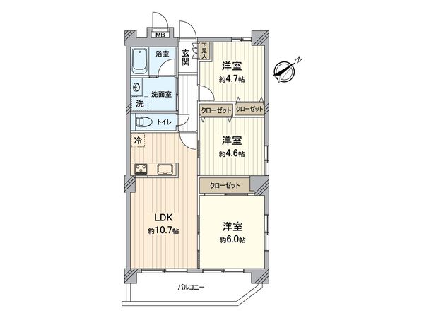 間取図(平面図)