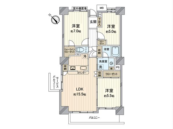 間取図(平面図)