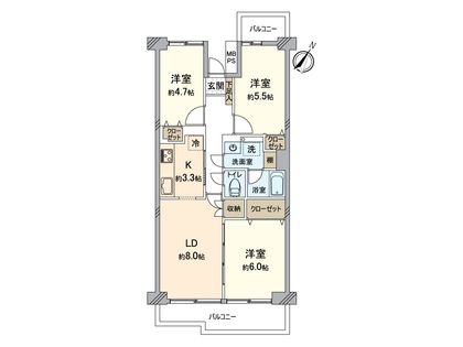 間取図(平面図) 間取図(平面図)