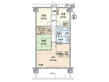 間取図(平面図)
