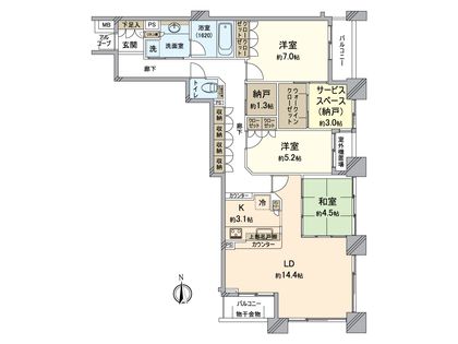 間取図(平面図)