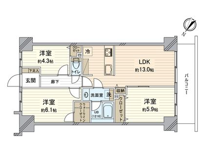 間取図(平面図)