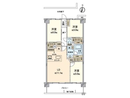 間取図(平面図)