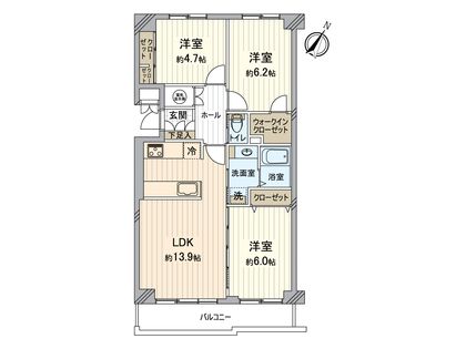 間取図(平面図)