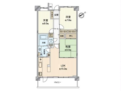 間取図(平面図)