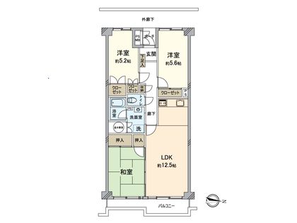 間取図(平面図)