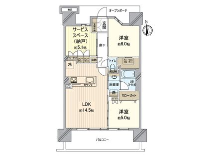 間取図(平面図)