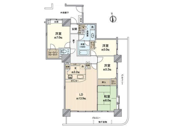 間取図(平面図)
