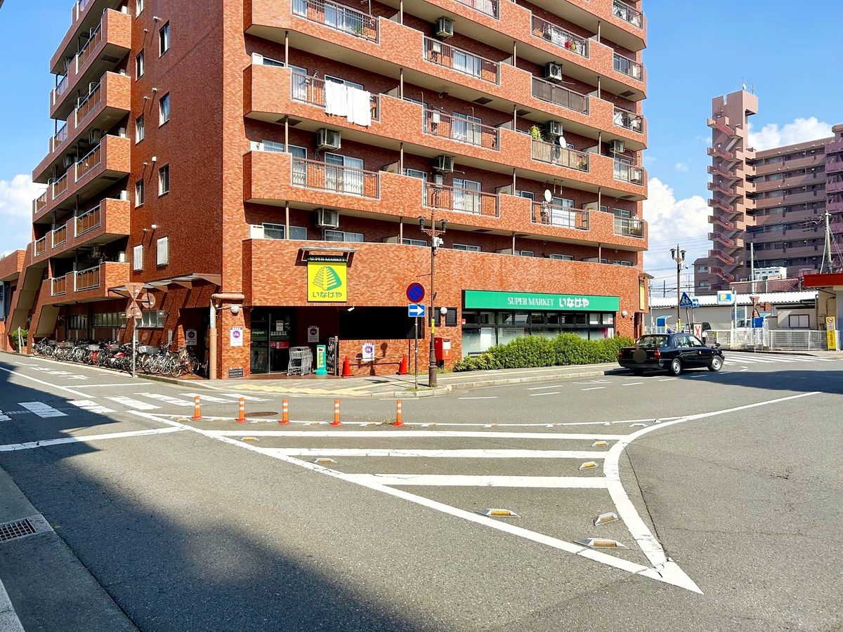 新狭山住宅 A棟 いなげや新狭山駅前店(約510m) いなげや新狭山駅前店(約510m)