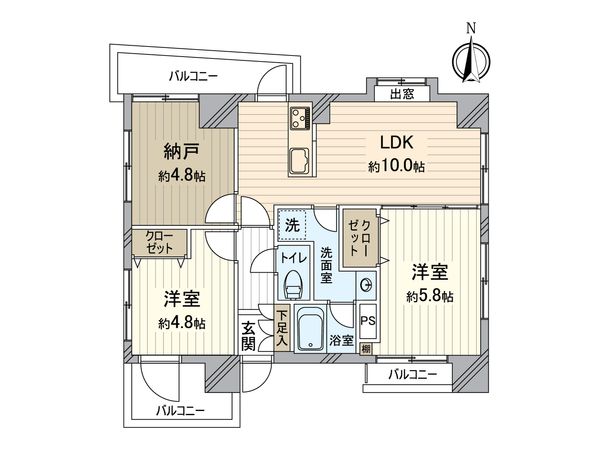 間取図(平面図)