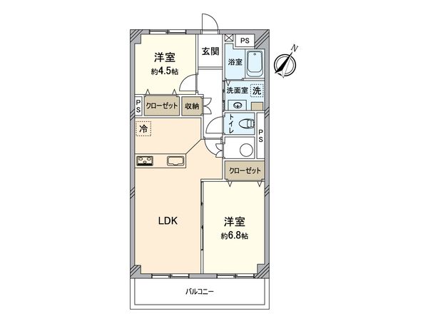 スカイマンション A棟 間取図(平面図) スカイマンション A棟 間取図(平面図)