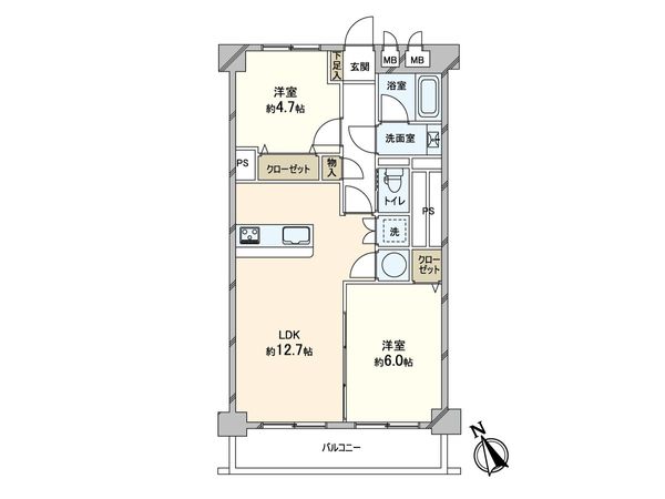 スカイマンション 間取図(平面図) スカイマンション 間取図(平面図)