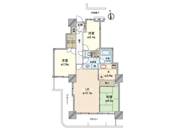 間取図(平面図)
