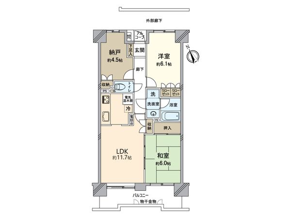 所沢南パーク・ホームズ 間取図(平面図) 所沢南パーク・ホームズ 間取図(平面図)