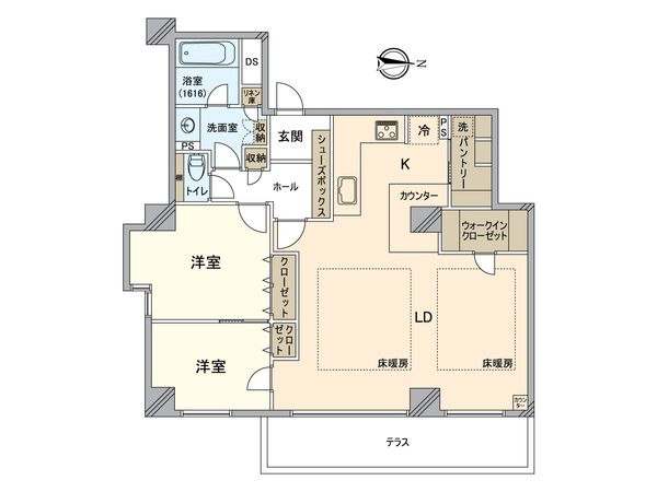 ヴィルセゾン小手指 A棟 間取図(平面図) ヴィルセゾン小手指 A棟 間取図(平面図)