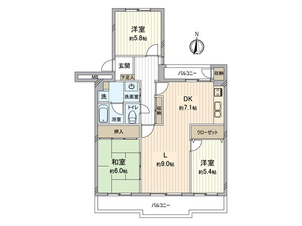 西所沢椿峰ニュータウン104街区 間取図(平面図) 西所沢椿峰ニュータウン104街区 間取図(平面図)