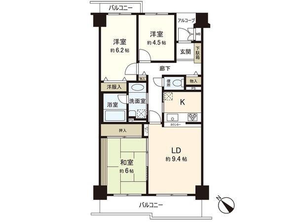 間取図(平面図)