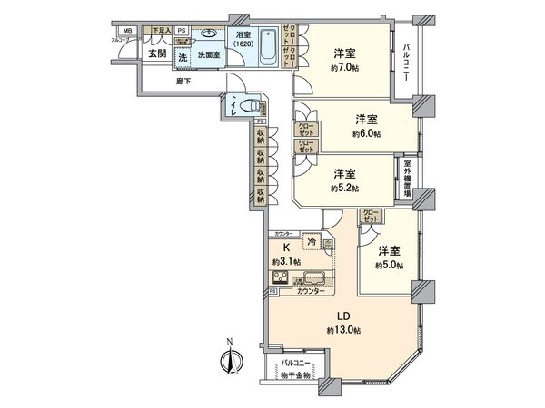 間取図(平面図)
