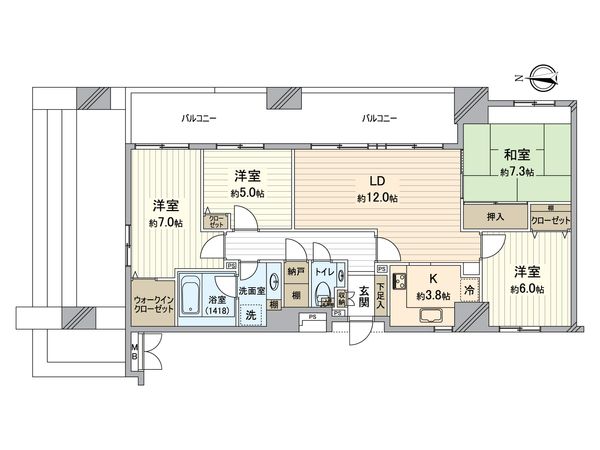 間取図(平面図)