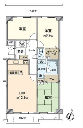 間取図(平面図)